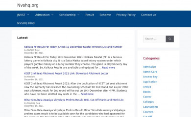 http://nvshq.org screenshot