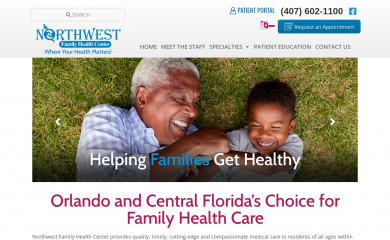 nwfamilyhealth.com screenshot