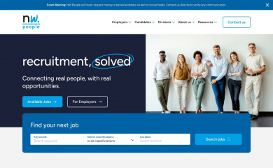 nwpeople.com.au screenshot