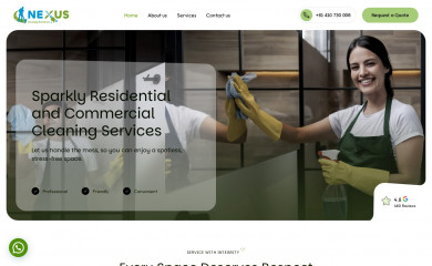 nxscleaning.com.au screenshot