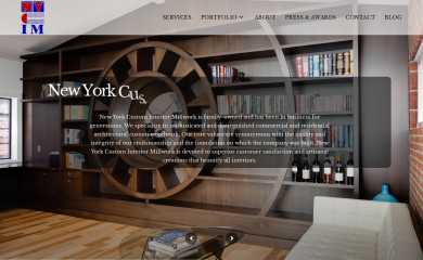 nycmillwork.com screenshot