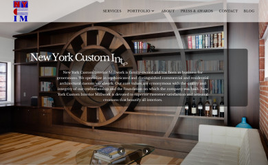 nycmillwork.com screenshot