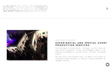 nyceventpro.com screenshot