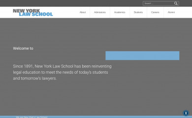 nyls.edu screenshot