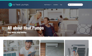 nzheatpumps.nz screenshot