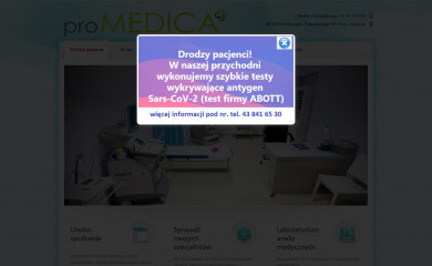 nzoz-promedica.pl screenshot