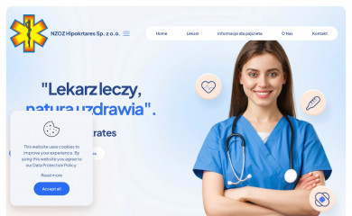nzozhipokrates.pl screenshot