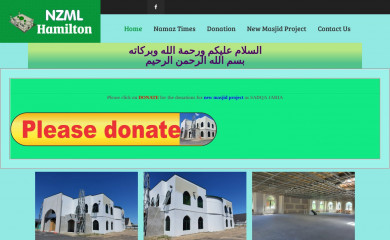 nzmuslimleague.org screenshot