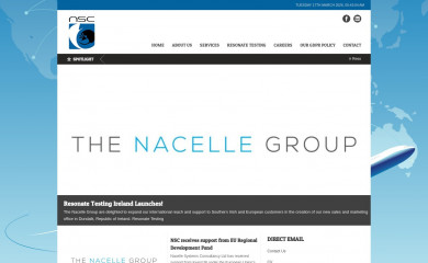 nacellesystems.com screenshot