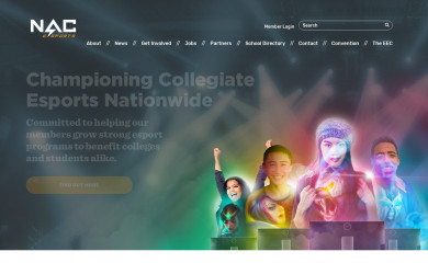nacesports.org screenshot