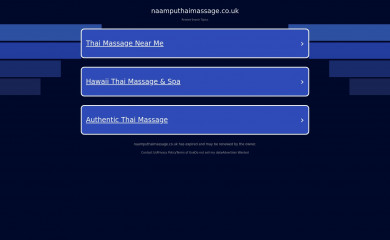 naamputhaimassage.co.uk screenshot