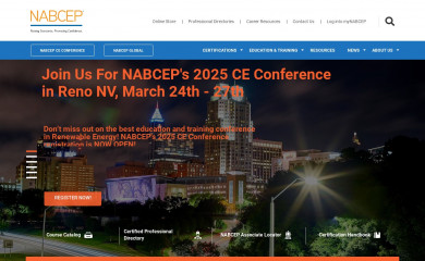 nabcep.org screenshot