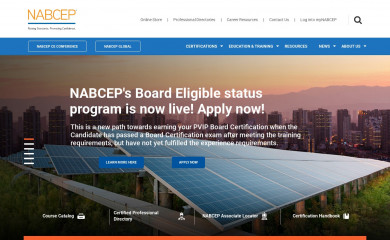 nabcep.org screenshot
