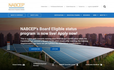 nabcep.org screenshot
