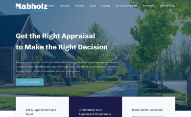 nabholzappraisal.com screenshot