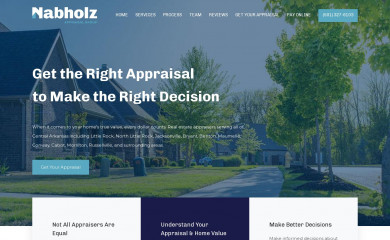 nabholzappraisal.com screenshot