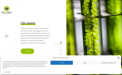 nabiotech.it screenshot