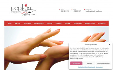 nagelstudio-papillon.ch screenshot
