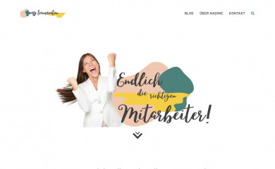 nadine-benkahla.de screenshot