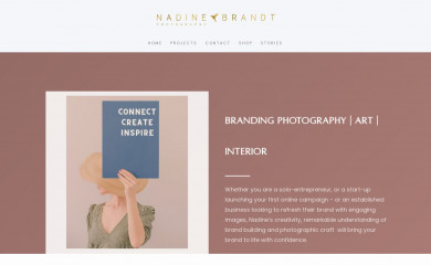 nadinebrandtphotography.com screenshot