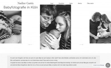 nadinegareis.de screenshot