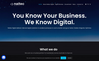 naitec.com.au screenshot