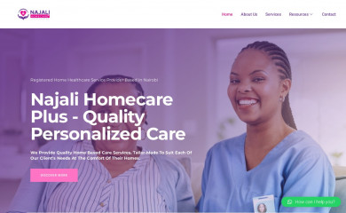 najalihomecareplus.com screenshot