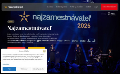 najzamestnavatel.sk screenshot
