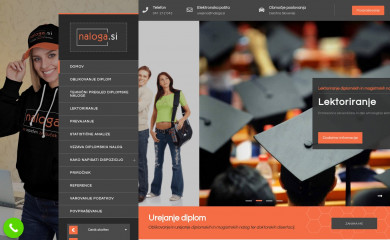 naloga.si screenshot