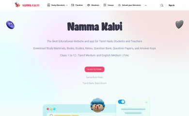 nammakalvi.com screenshot