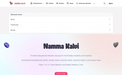 nammakalvi.com screenshot