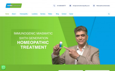 nammahomeopathy.com screenshot