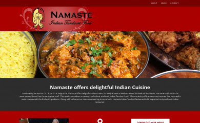 namastestaugustine.com screenshot