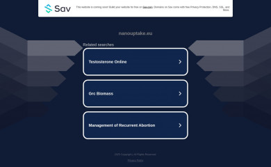 nanouptake.eu screenshot