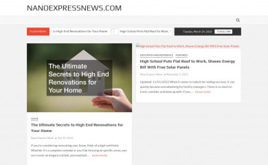 nanoexpressnews.com screenshot