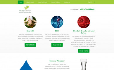 nanosilver.com.my screenshot