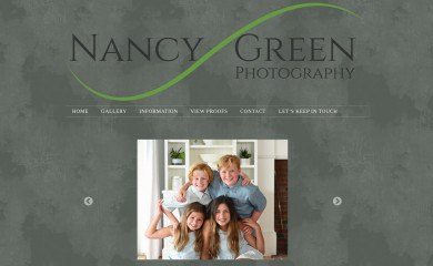 nancygreen.com screenshot
