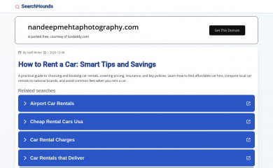 nandeepmehtaphotography.com screenshot