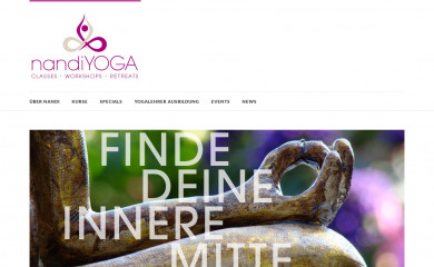 nandiyoga.de screenshot