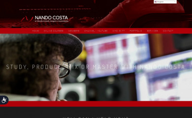 nandocostamusic.com screenshot
