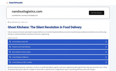 nandoutlogistics.com screenshot