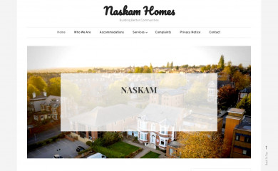 naskamhomes.org screenshot