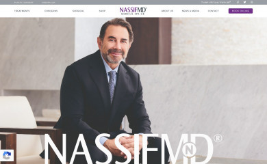 nassifmedspa.co.uk screenshot