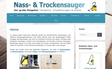 nasssauger-test.de screenshot