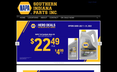 napaindiana.com screenshot