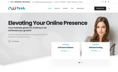 https://www.narayanitechnology.com screenshot