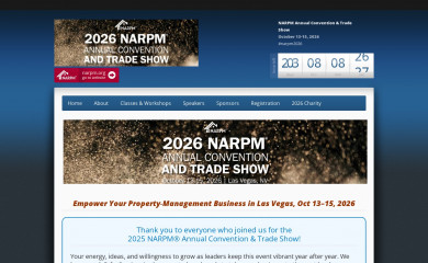 narpmconvention.com screenshot