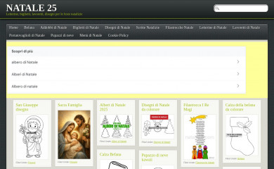 natale25.com screenshot
