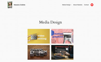 natashacollette.com screenshot