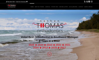 nathanthomasortho.com screenshot